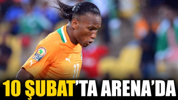 Drogba Arena'ya iniyor!